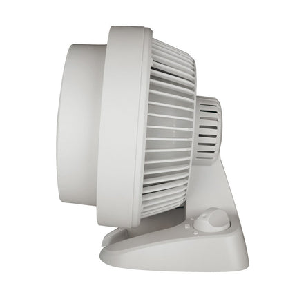 White fan on a white background