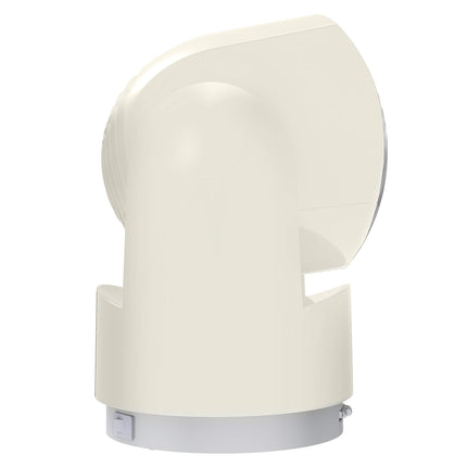 White fan on a white background