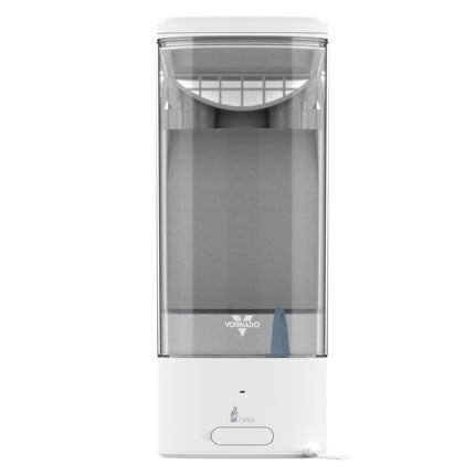 White and transparent Vornado air diffuser on a white background