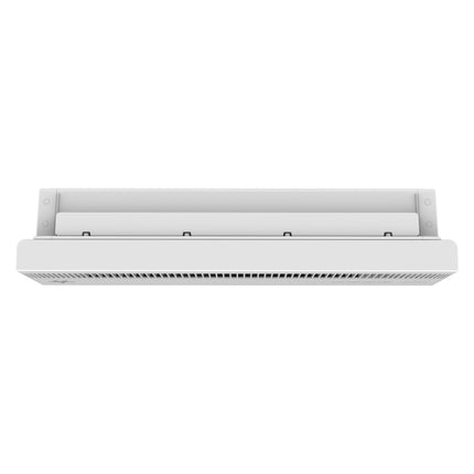 White rectangular air circulator on a white background