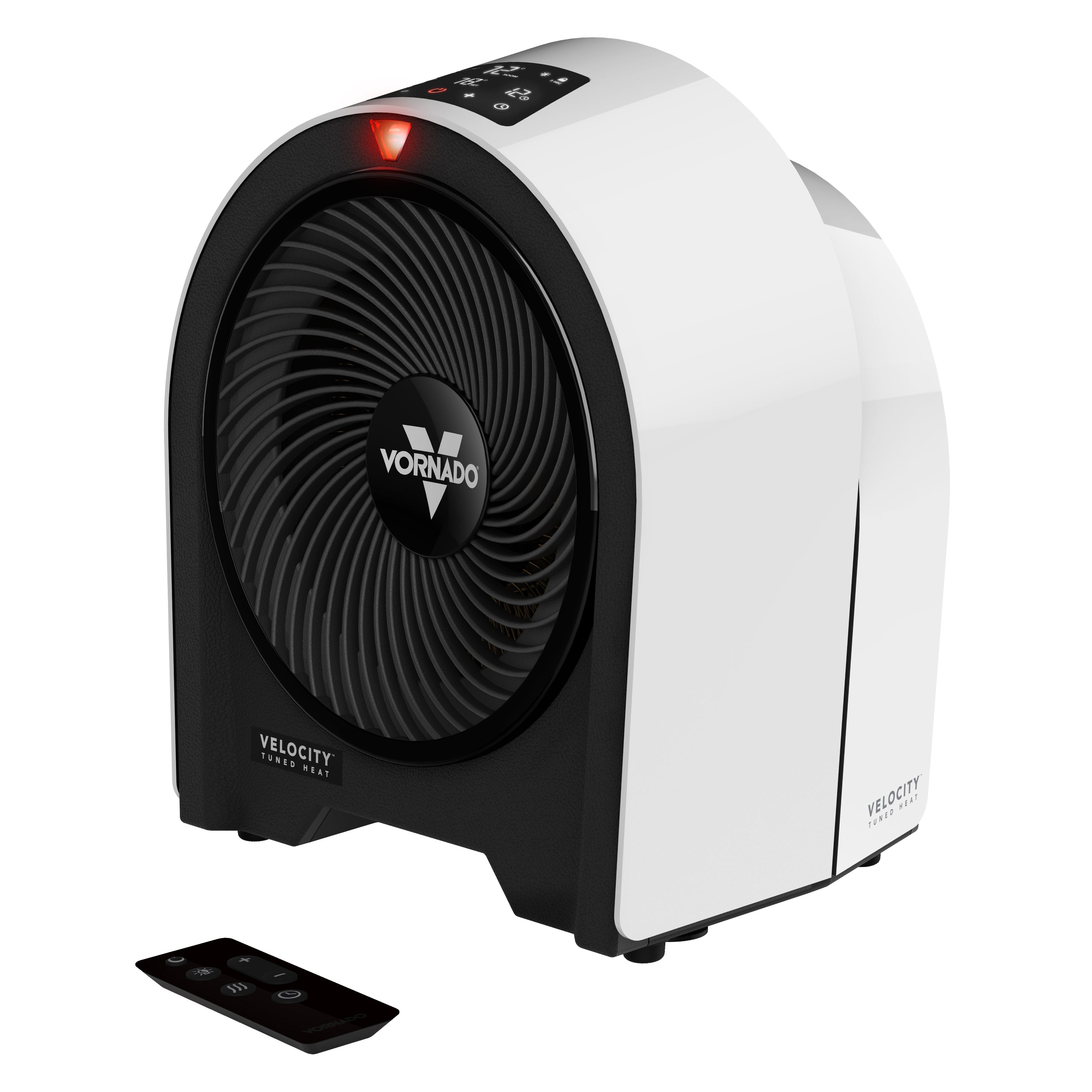 Vornado velocity personal heater on a white background