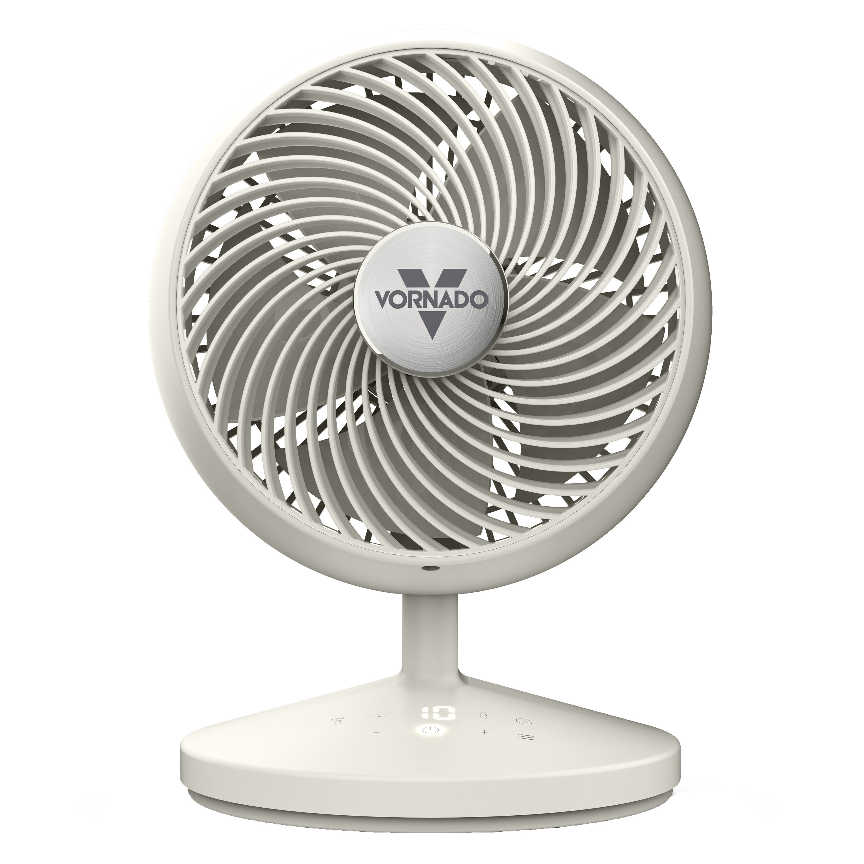 White Vornado fan on a white background