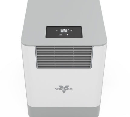 Vornado evaporative humidifier on a white background