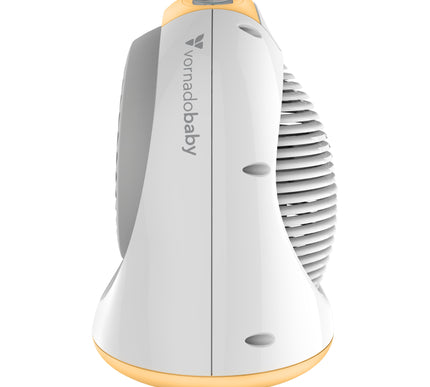 Vornado baby heater on a white background