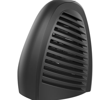 Black heating on a white background