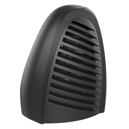 Black heating on a white background