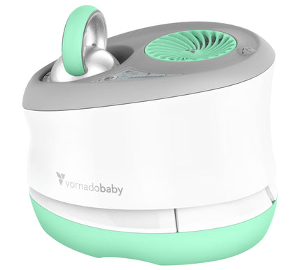 Vornado Baby product with green and gray design on a white background