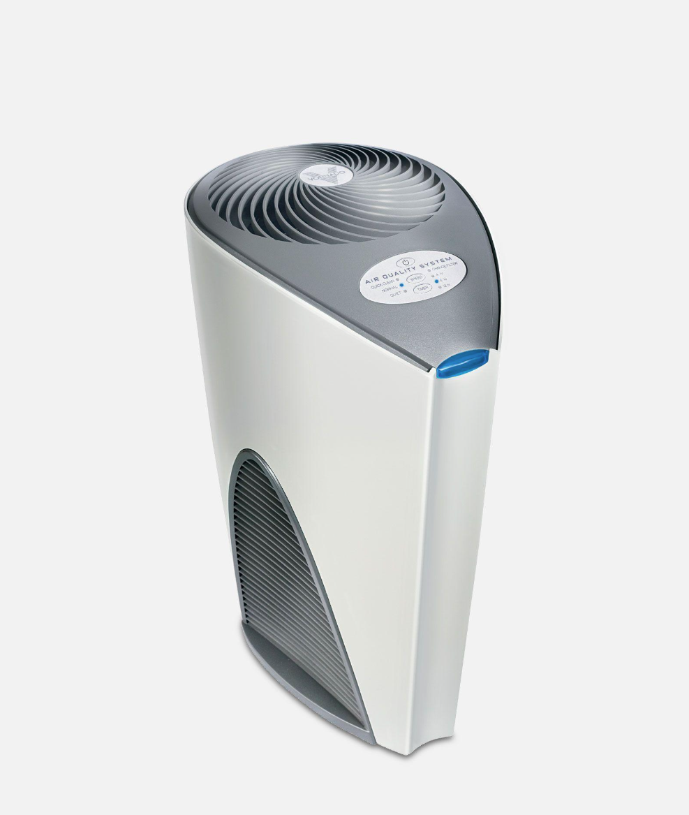 Air purifier on a white background