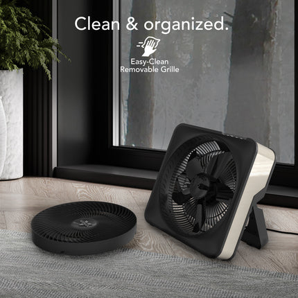 Model 80X High-Velocity Box Fan with Kickstand