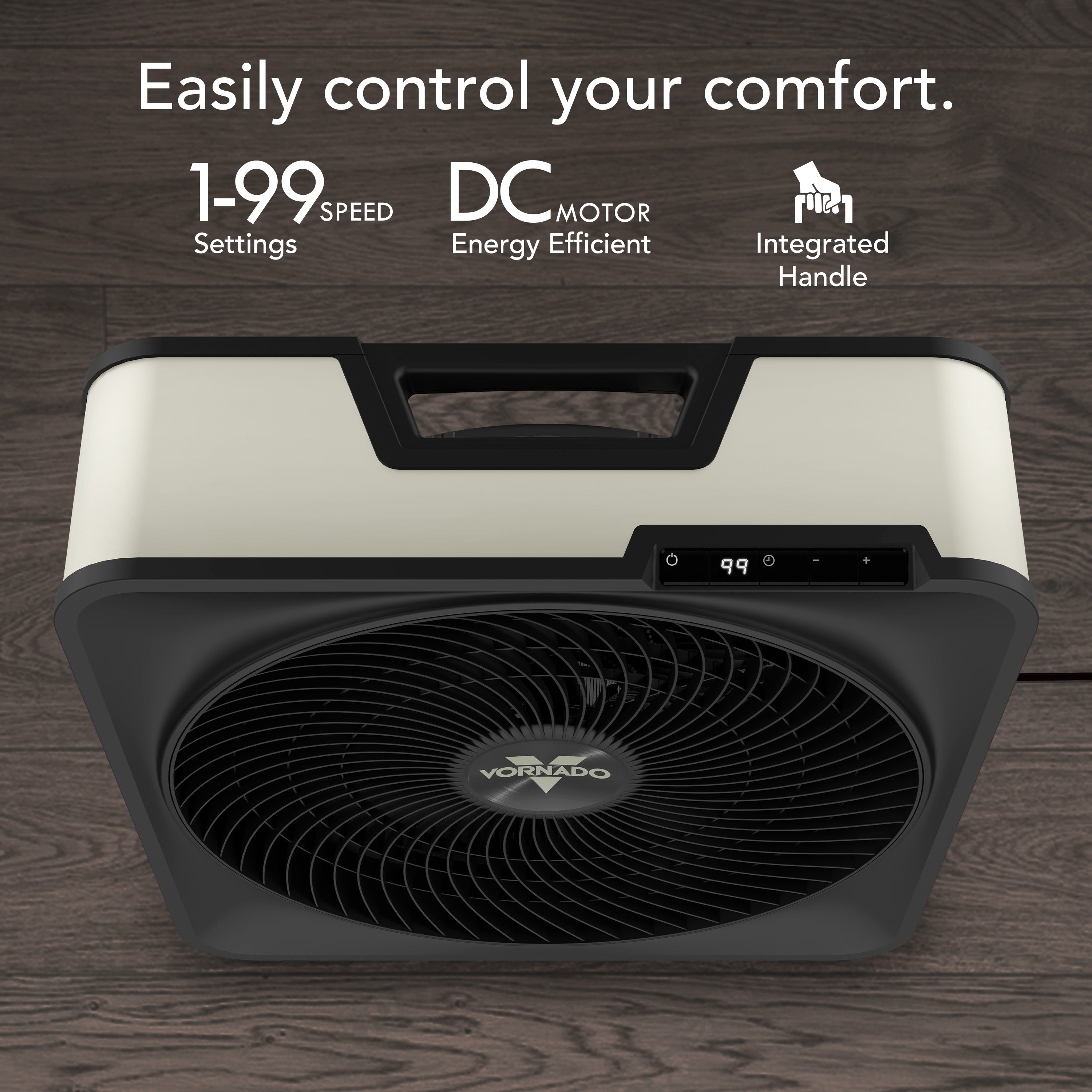 Model 80X High-Velocity Box Fan with Kickstand