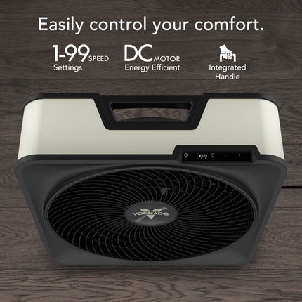 Model 80X High-Velocity Box Fan with Kickstand