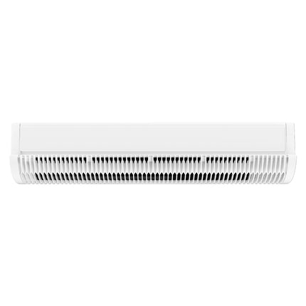 Top view of transom window fan on a white background
