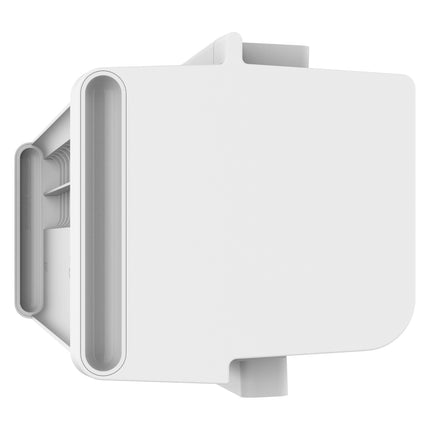 White window fan side view