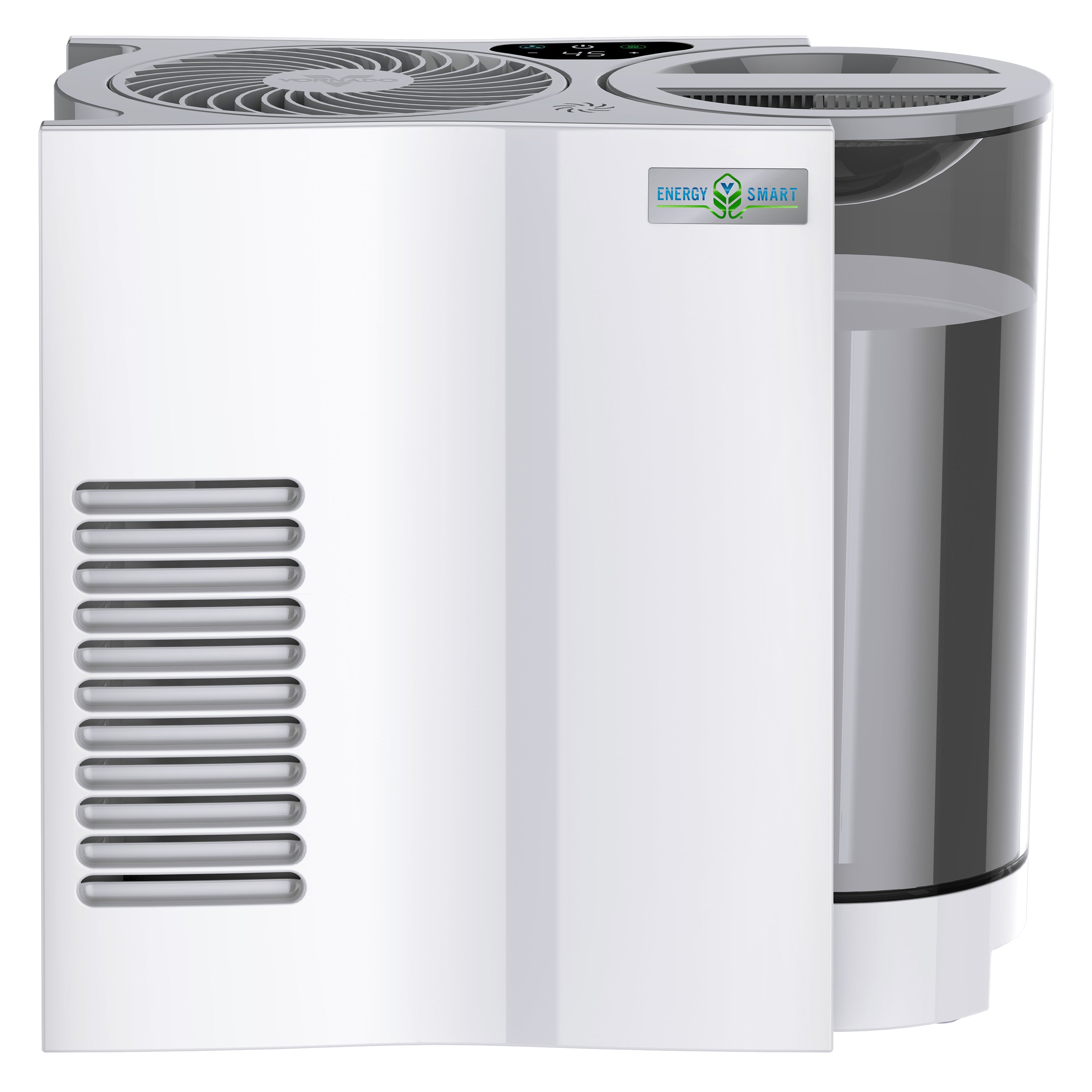 Humidifier with Energy Smart logo on a white background