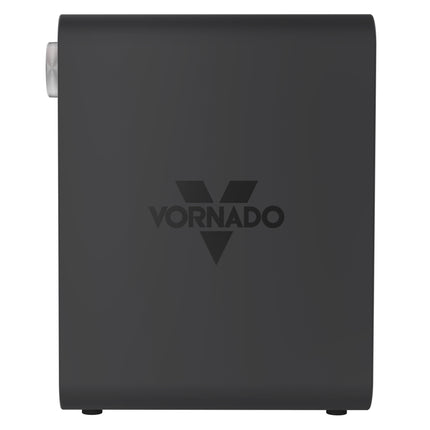 Gray Vornado heater on a white background