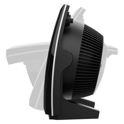 Black and white electronic device on a white background