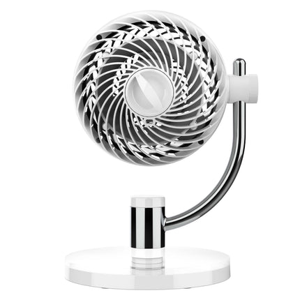 Small portable fan on a white background