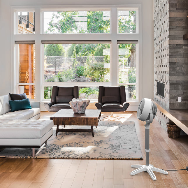 683DC in living room by a couch and chairs.