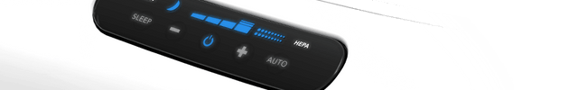 AC550 air purifier control panel