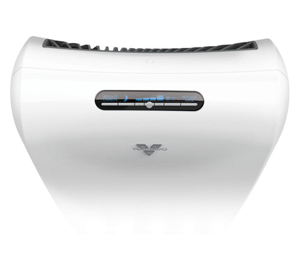 AC550 on a blank background top view showing digital controls