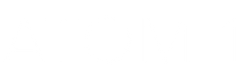 White Atom 1 text logo