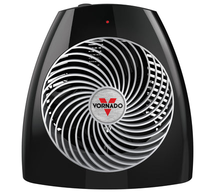 MVH heater on a blank background front view of grille and heat indicator light