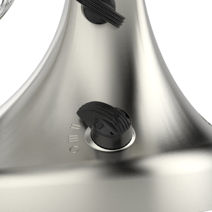 Silver Swan control close up on blank background.