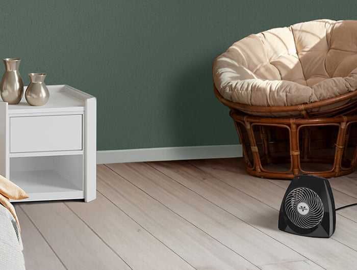 Lifestyle of VH240 on a bedroom floor