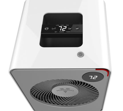VMHI500 on a blank background top view of digital controls