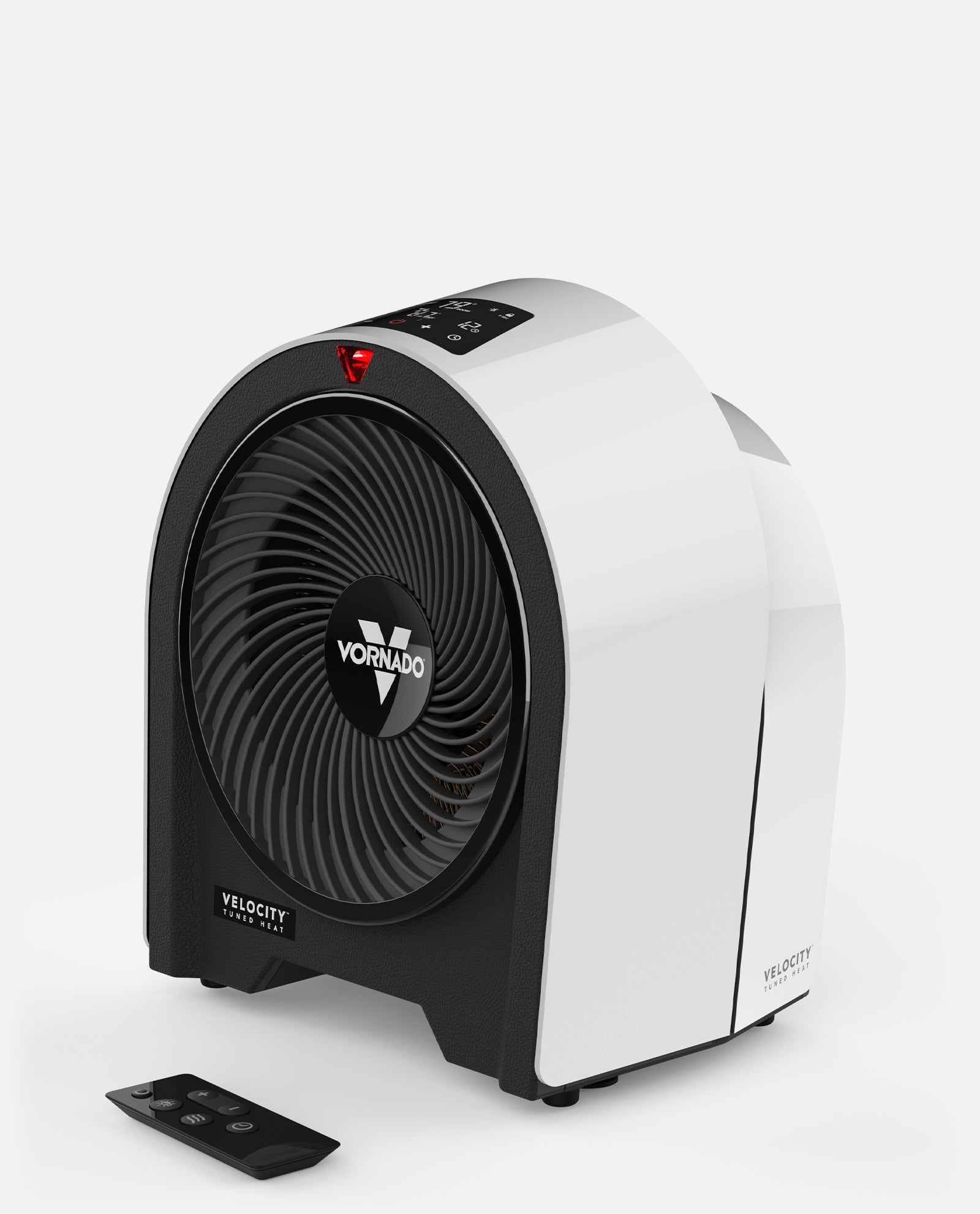 velocity 5RXC on a blank background with included remote in front