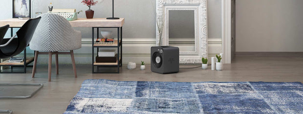 VMHi300 next to a desk in a home office.