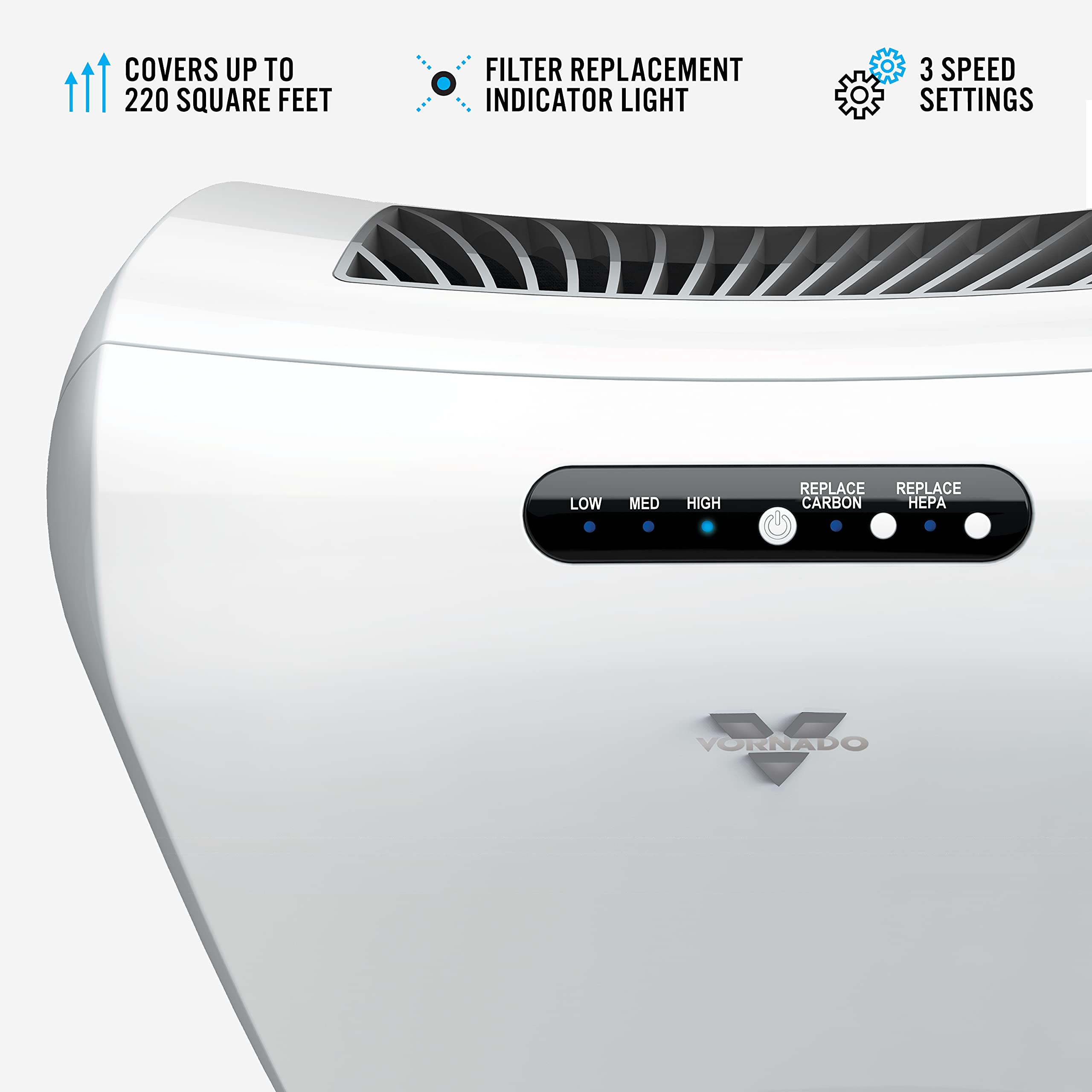 AC350 Air Purifier with HEPA Filtration