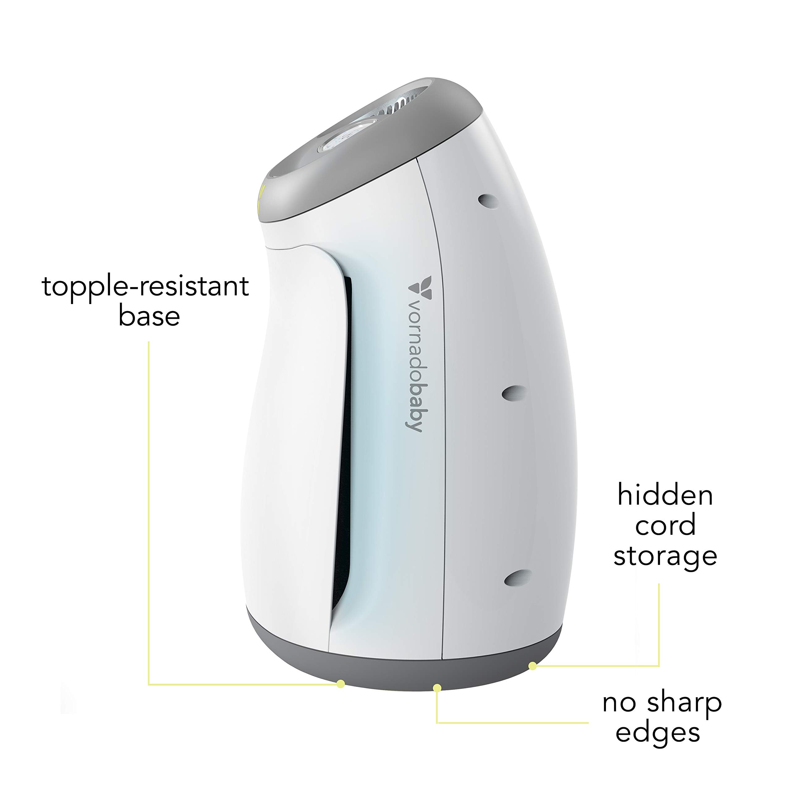 Purio Nursery Air Purifier with True HEPA Filtration