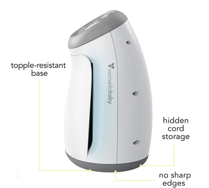 Purio Nursery Air Purifier with True HEPA Filtration