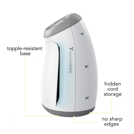 Purio Nursery Air Purifier with True HEPA Filtration