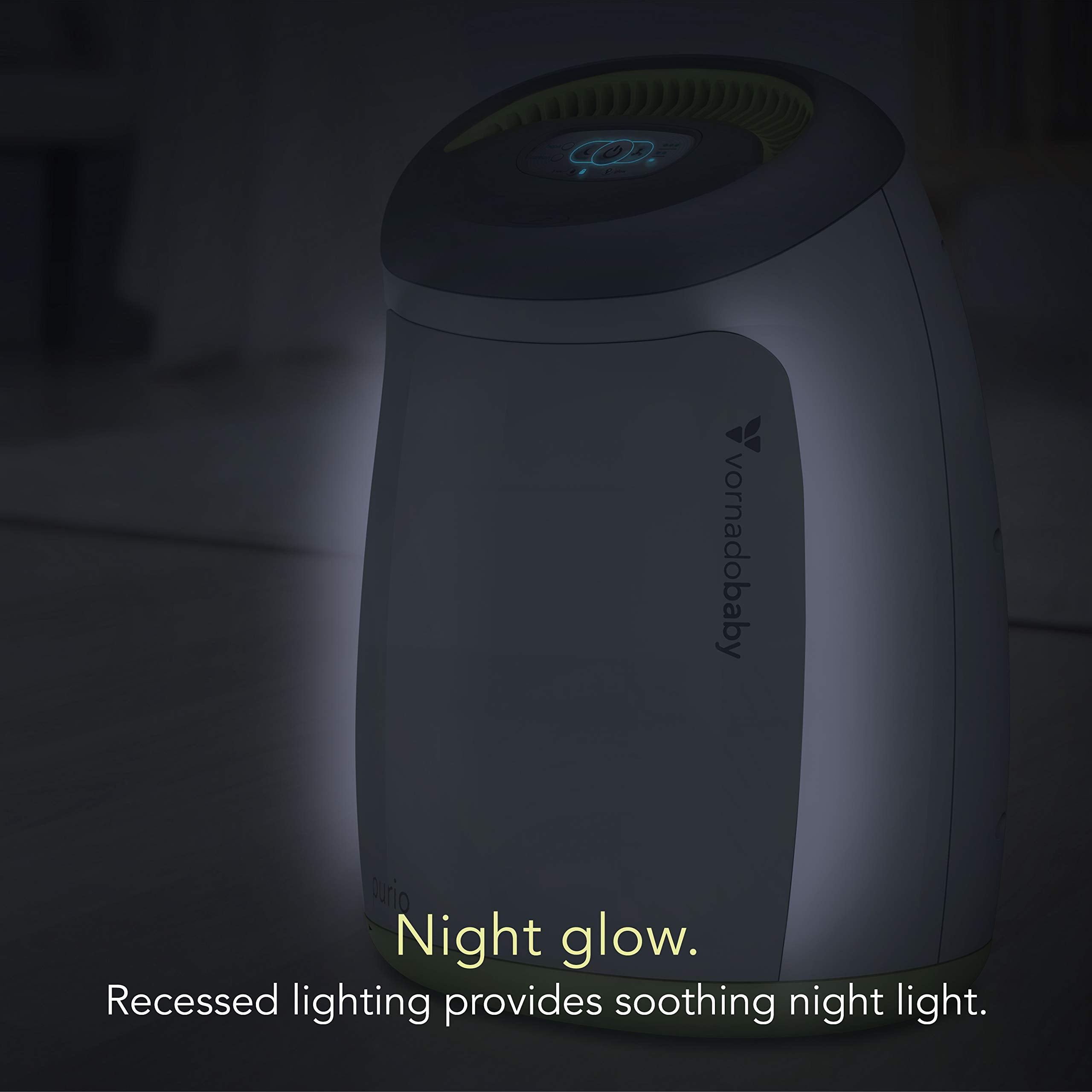 Purio Nursery Air Purifier with True HEPA Filtration