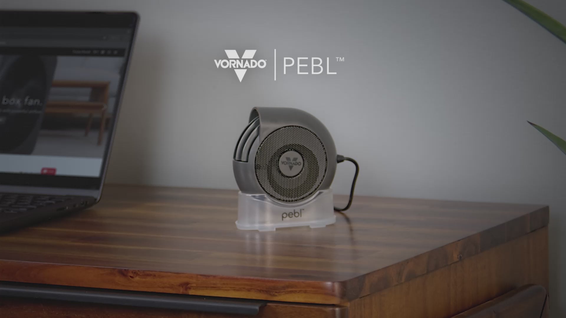 Video displaying the product features for the Vornado PEBL personal fan
