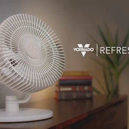 Video showing the product features for the Vornado Refresh 8 medium fan