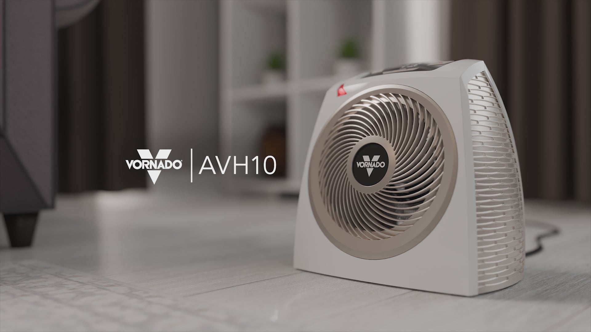 Video talking about product features for the Vornado AVH10 Space Heater