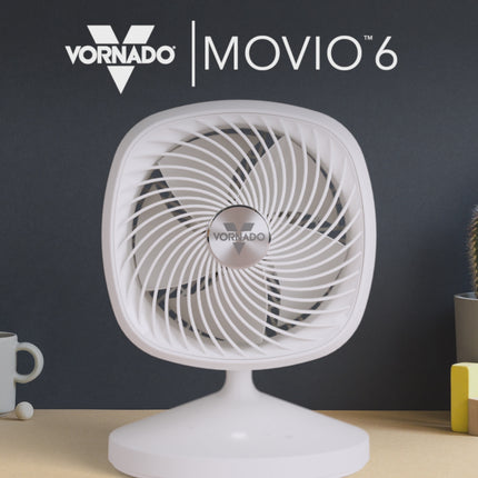 Video showing Product features for the Vornado Movio 6 Small Air Circulator.