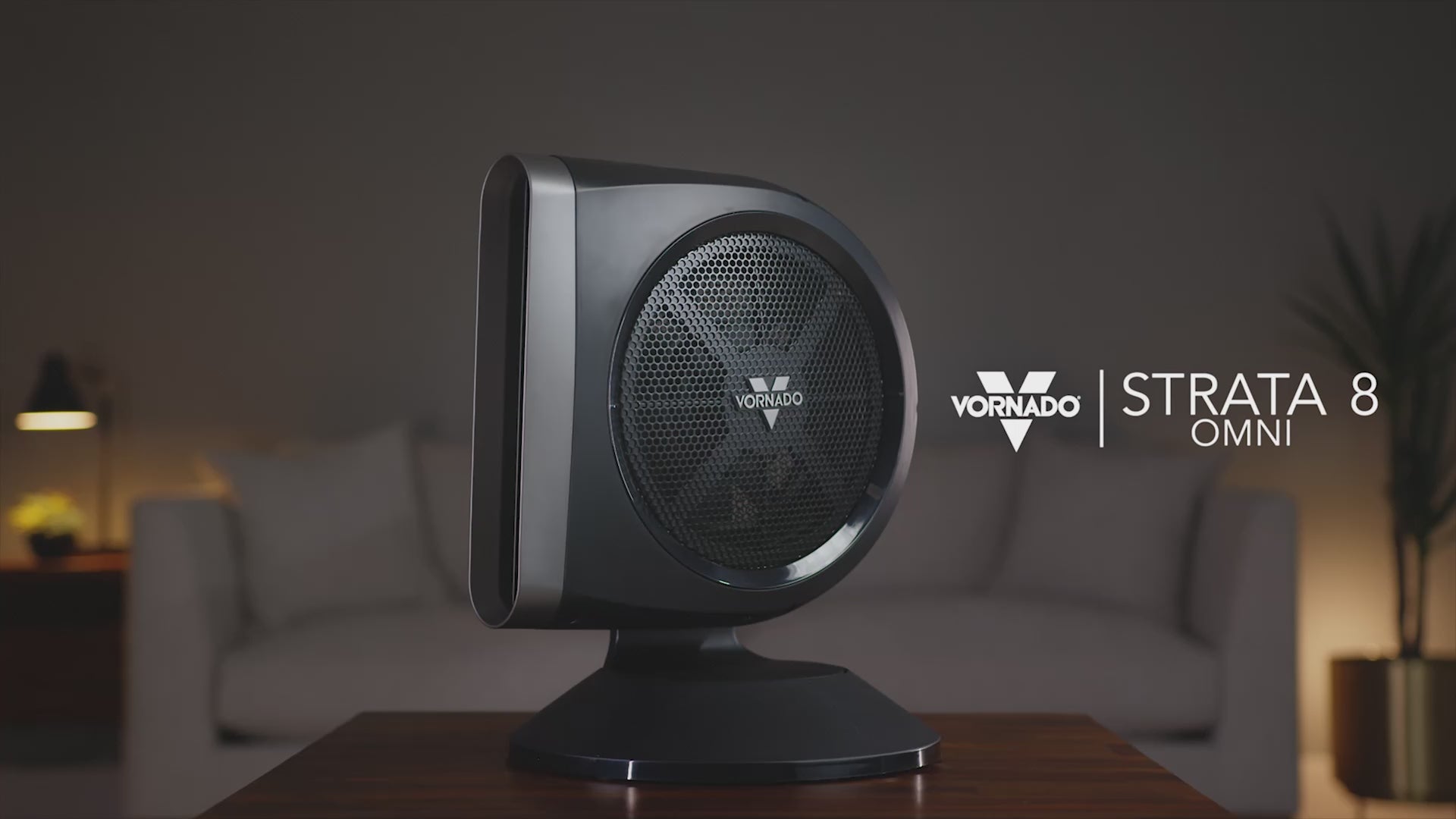 Video showing the features of the Vornado Strata 8 Omni fan.