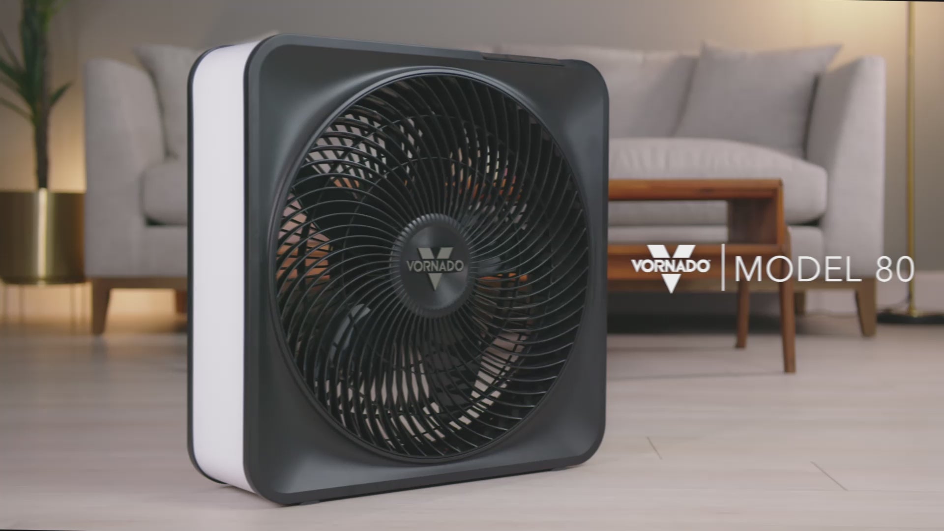 Video showing the product features of the Vornado Model 80.