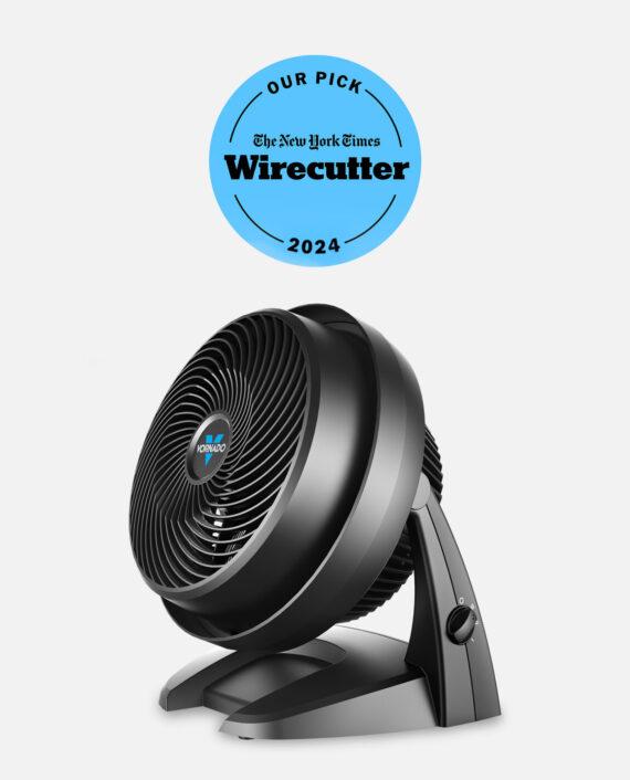 630 Medium Air Circulator with The New York Times Wirecutter Our Pick 2024 blue badge.