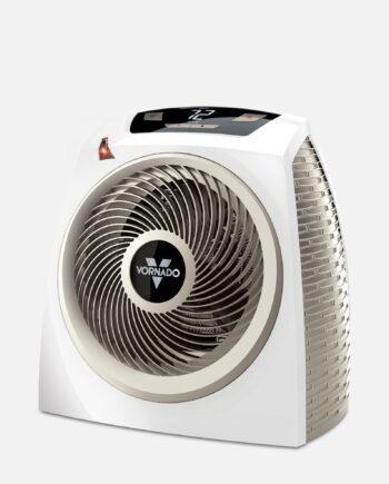 White AVH10 whole room tower heater with auto climate