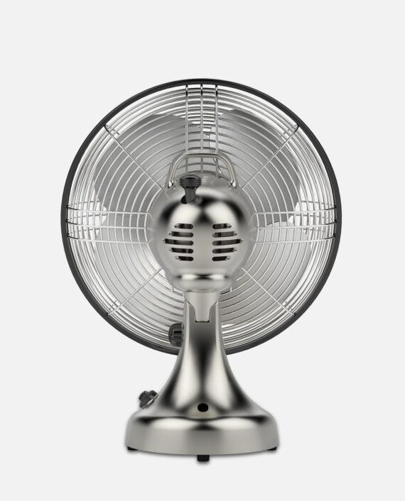 Back view of the Silver Swan Vintage Oscillating fan