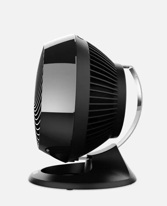 Black 660AE large Air Circulator side