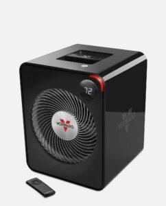 Black VMH505 Whole Room Metal Heater with Auto Climate