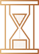 Gold Hourglass Time Icon