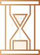 Gold Hourglass Time Icon