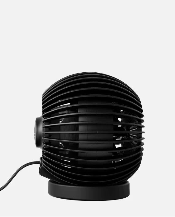 Sphere Web Side 24 stylish personal desktop fan quiet with detached ring base for tillting rotating